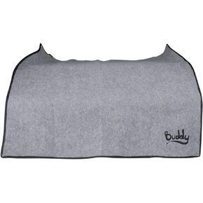 Buddy Pay Dirt Car, Truck, SUV Universal Trunk Mat, Rear Bumper Guard Flap Protector Keeps Your Clothing Clean & Your Rear Bumper Protected | Machine Washable and Waterproof