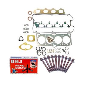 DNJ HGB110 Cylinder Head Gasket set with Head Bolt Kit for 1995-1999 Mitsubishi Eclipse 2.0L 1997cc 122cid L4 DOHC