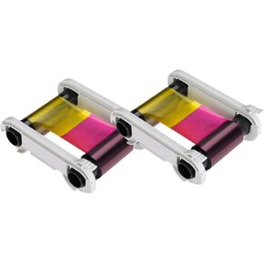 Bodno 2 x Evolis Zenius R5F002AAA Color Ribbon YMCKO - 200 Prints Software Demo