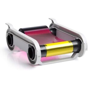 ID Maker Primacy 200 Print Ribbon - Full-Color YMCKO Printer Ribbon - for PVC ID Holder Cards - Professional Print Quality - Official ID Maker Brand Printer Ribbon