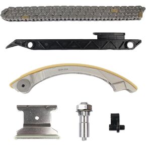 94201S Engine Timing Chain Kit w/Chain Tensioner Guide Rail fit forChevy Buick Pontiac; GMC Terrain;for Oldsmobile Alero; Saab 9-3 9-3X 9-5; Saturn Aura Ion L300 Sky Vue;2.0L 2.2L 2.4L TKC8002