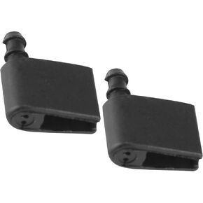 Motoforti Front Windshield Washer Nozzles Wiper Spray, for Mercedes-Benz Sprinter 3500 2016-2018, Plastic, 2E1955985, Black, 2pcs