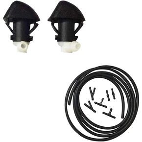 ZHParty Front Windshield Washer Fluid Hose (7Ft Long) with Connector & Hood Nozzle Sprayer kit for 2009–15 Honda Pilot, 2011–14 Honda Odyssey–Replaces OEM # 76810-SZA-A01ZA, 76810-TK8-A01