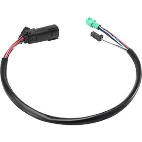 TIGERSGATE 43" Street Glide/Electra Glide Extended Throttle by Wire Road King/Road Glide (TBW) & Heated Grip Wire Replace for 2008-2013 Harley Touring