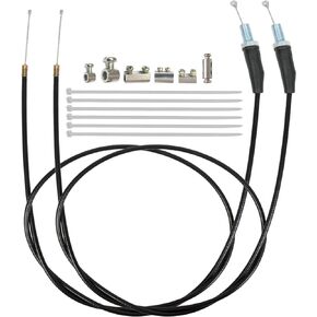 70.8"Mini Bike Throttle Cable for 212cc 196cc Coleman CT200U BT200X CT200U-EX Baja Warrior MB200 Massimo 97cc 100cc Doodle Bug DB30 Monster Mega Moto MM-B80 B105 Motovox Mini Bike (51.2 Inches 2PCS)