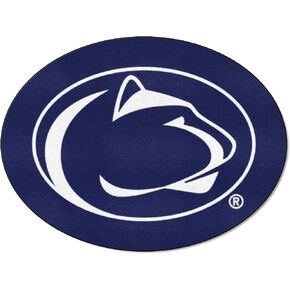 Fanmats 8333 Penn State Nittany Lions Nylon Mascot Shaped Rug 39.5 Inch x 30 Inch