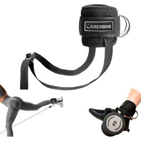 Dumbbell Attachment For Feet 1Pair, Feet Dumbbell Attachment,Ankle Straps For Workingout Kickbacks,Leg Curl Attachment,Hamstring Curl Strap