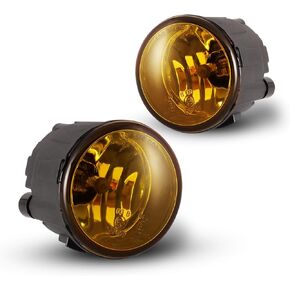 AUTOWIKI Fog Lights for 09-14 Nissan Cube/Murano, 11-13 Rogue, 11-14 Juke/Quest, 06-15 Infiniti FX35/FX37/QX70 2PCS With Clear Lens