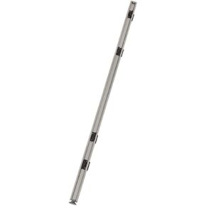 48" H L-Post, Office Partition Connectors: L-Post, T-Post, X-Post, Wall Mount Intended to use Full Fabric or Partial Glass Series, Connector only