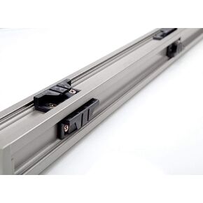 L Post Connector for L Shaped Partitions, Large Fabric Room Divider Panel Part, 60" H (L Post 60" Height)
