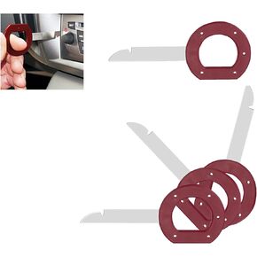 4PCS Radio Removal Tool, Stereo Removal Tool Key with Easy Grip Handles & Stiff Blades, CD DVD Host Key Disassembly Tool Compatible with Audi, VW Volkswagen, Mercedes Benz, BMW