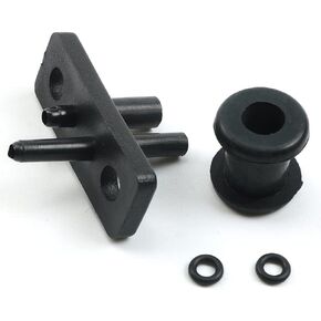 For Honda ATC 70 90 110 125 TRX 70 125 Dual Line Fuel Gas Tank Flange Plastic Tanks