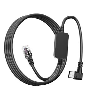 Radar Detector Cable,USB-C to RJ11 Plug Cable,use for Uniden R1 R3 R7 Beltronics Cobra Whistler Escort MAX360 Passport 9500i Radenso XP etc Replacement Radar Detector Cable 3.3ft