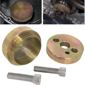 5046 Crankshaft Wear Sleeve Install Tool & 1338 Front Cover Crankshaft Seal Installation Tool Compatible with 1989-2016 Dodge Cummins 3.9L 5.9L 6.7L Diesel Engines