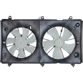 TYC 620690 Cooling Fan Assembly Compatible with 2003-2007 Honda Accord, Black