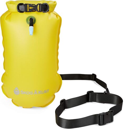 Skog Å Kust SwimSak 2 في 1 عوامة سباحة عائمة قابلة للنفخ وحقيبة جافة مقاومة للماء in Kuwait