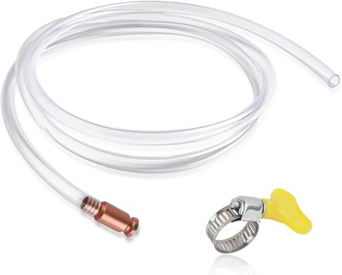 Siphon Hose with Hose Clamp,6Ft x 3/4" Automatic Transfer Gas Siphon Pump,Multi-Purpose Shaker Siphon Kit for Rapid Transporting Liquid in Saudi Arabia