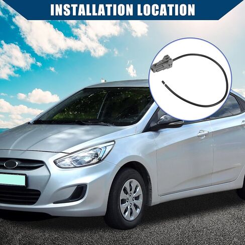 موصل الملف اللولبي للمحرك المبتدئ لشركة Hyundai Accent/أداة الملف اللولبي للمحرك المبتدئ/متين/1 قطعة باللون الأسود in Kuwait