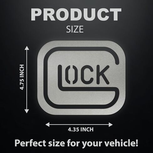 GRITKULTURE Reflective Safe Action Gun Pistol Perfection Vinyl Decal Sticker Bumper Sticker for Car, Truck, Locker, Mailbox, Fridge, Water Bottle, Flask, Laptop, Military Veteran (S in Kuwait