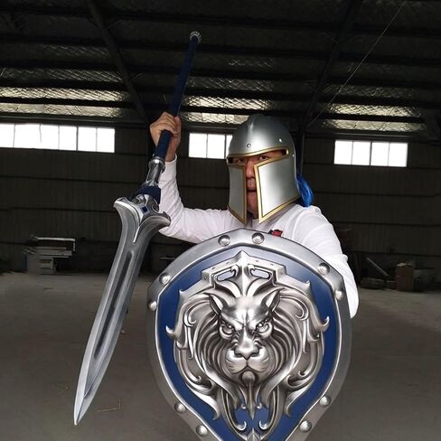 Storm King's Soldier Spear Metal Infantry Spears Movie Role Play Props All Made of Metal for Cosplay Costume Accessories Collections and Gifts in Kuwait