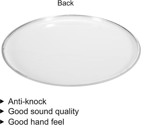 MECCANIXITY 6 Inch Drum Head Drum Skin Sound Controlled PET Material, White in Saudi Arabia