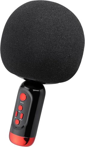 ميكروفون كاريوكي لاسلكي بلوتوث من PROZOR مع مكبر صوت، آلة غناء ميكروفون محمولة، ميكروفونات كاريوكي للأطفال والكبار، الحفلات/KTV/المنزل/Android/iPhone/PC in Kuwait