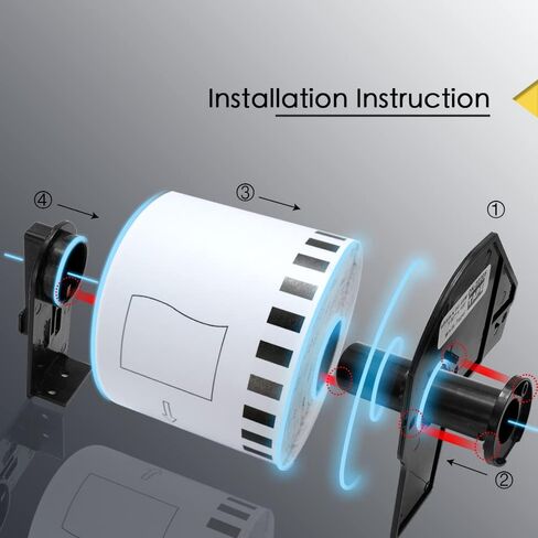 BETCKEY - 3" x 1" (76 mm x 25 mm) UPC Barcode & Address Labels Compatible with Zebra & Rollo Label Printer,Premium Adhesive & Perforated [16 Rolls, 22000 Labels] in Kuwait