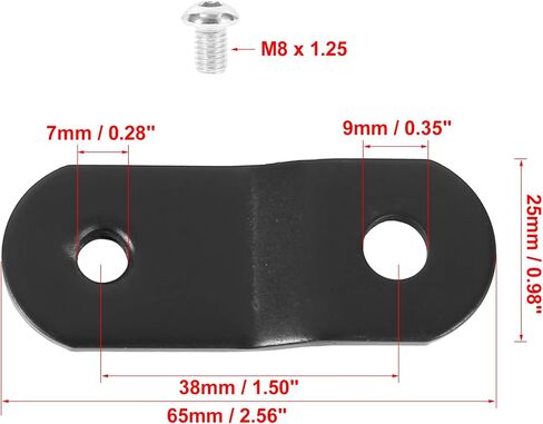 F FIERCE CYCLE 1 Inch Motorcycle Gas Tank Rising Lift Kit Replacement Steel for Harley-Davidson in Kuwait