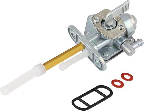 MaySpare Suzuki LT 80 Fuel Petcock Lt80 Parts Gas Valve Switch Pump ATV Quad 1987-2006 in Saudi Arabia