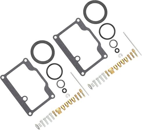 Indy Trail Touring Carb Kit,Motorcycle Carburetor Repair Kits Maintenance Replacement for Indy Trail Deluxe 488/500 Carburetor Repair Kit Replacement Carb R 1999 indy trail 488 carb kit in Saudi Arabia