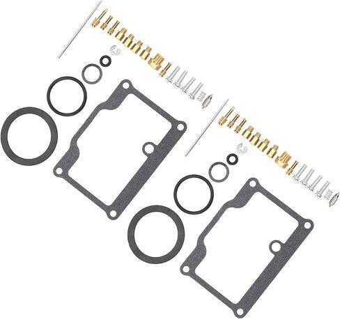 Indy Trail Touring Carb Kit,Motorcycle Carburetor Repair Kits Maintenance Replacement for Indy Trail Deluxe 488/500 Carburetor Repair Kit Replacement Carb R 1999 indy trail 488 carb kit in Saudi Arabia