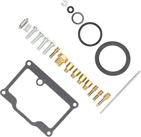 Indy Trail Touring Carb Kit,Motorcycle Carburetor Repair Kits Maintenance Replacement for Indy Trail Deluxe 488/500 Carburetor Repair Kit Replacement Carb R 1999 indy trail 488 carb kit in Saudi Arabia