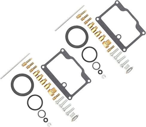 Indy Trail Touring Carb Kit,Motorcycle Carburetor Repair Kits Maintenance Replacement for Indy Trail Deluxe 488/500 Carburetor Repair Kit Replacement Carb R 1999 indy trail 488 carb kit in Saudi Arabia