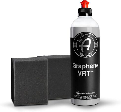 Adam's Polishes Graphene VRT 16oz Vinyl, Rubber, Tire & Trim Dressing - UV Protection and Water Repellent - Graphene Ceramic Infused Formula - Dress Tires or Trim Without Worry of Slinging (16oz) in Saudi Arabia