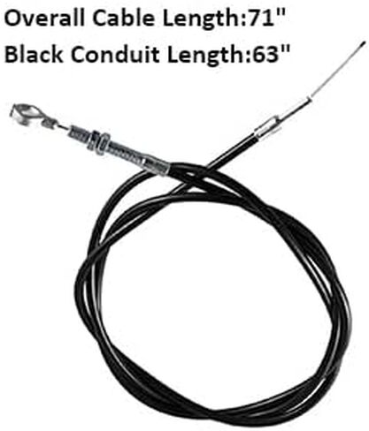 كابل Thorttle مقاس 71 بوصة مع غلاف 63 8252-1390 مع مشبك إيقاف الكابل لعربة Manco ASW Go Kart in Kuwait