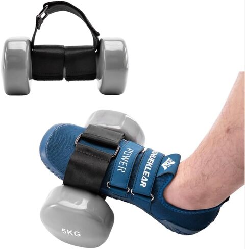 MANUEKLEAR Adjustable Foot Ankle Dumbbell, Foot Weight Lifting Shoe Attachment, Feet for Booty Workouts, Kickbacks, Leg Extensions, Strength Training (Pair) in Saudi Arabia