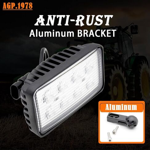 12V مستطيلة أدى ضوء العمل الأبيض 40W ضوء جرار الفيضانات استبدال LightJohn Deere OEM NO. RE154908، RE154906، RE154904، RE154903، RE154900، RE154898، RE154901، و RE154902 in Saudi Arabia