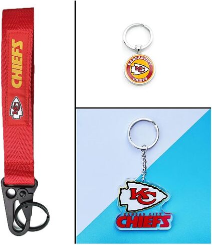 Keychain with Zinc Alloy Ring Keychain Key Ring Accessories Key Chain Keyring for Football Fans Gift Birthday Present in Saudi Arabia