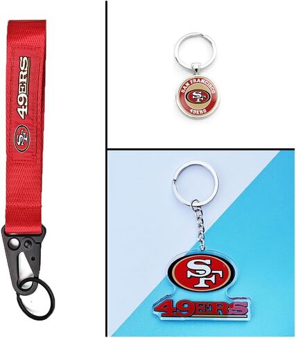 Keychain with Zinc Alloy Ring Keychain Key Ring Accessories Key Chain Keyring for Football Fans Gift Birthday Present in Saudi Arabia