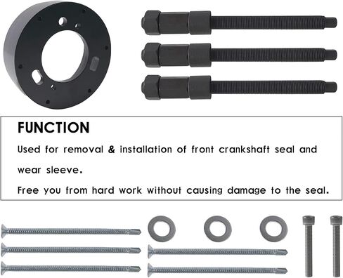 4918991 أداة الختم الأمامي للعمود المرفقي وأداة تثبيت مزيل الأكمام المتوافقة مع Cummins ISX12/ISX15، أداة تثبيت ختم العمود المرفقي Cummins in Kuwait