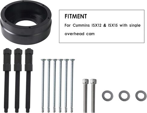 4918991 أداة الختم الأمامي للعمود المرفقي وأداة تثبيت مزيل الأكمام المتوافقة مع Cummins ISX12/ISX15، أداة تثبيت ختم العمود المرفقي Cummins in Kuwait
