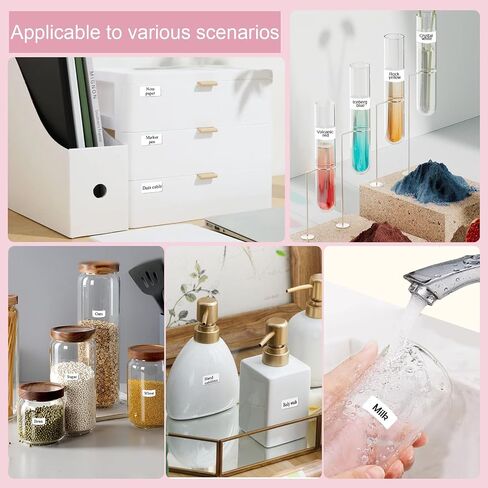 Portable Label Makers for Labeling, White D110 Label Maker Machine with Tape, Multiple Thermal Mini Label Printer Bluetooth Wireless Rechargeable Printer for Home Office Organization in Kuwait