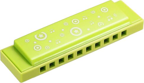 PATIKIL Translucent Harmonica Assorted Colors 10 Holes Green ABS Harp Mouth for Educational Musical Instruments Beginners Adults Professionals in Saudi Arabia