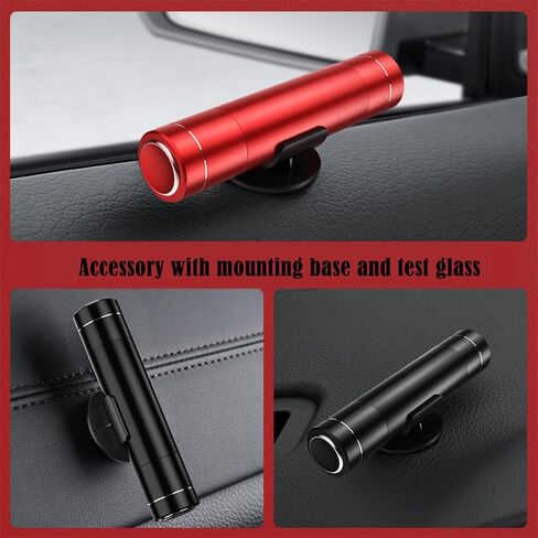 2 Pack Window Breaker Seatbelt Cutter for New Car Gifts,A Fashion Car Safety Hammer for Women,Teens,Seniors (2-Pack Red) in Saudi Arabia