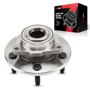 Torchbeam 515072 Front Wheel Bearing Hub Assembly for 2002-2008 Ram 1500, 5 Lugs Non ABS 1pcs