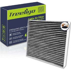 CF10374 Cabin Air Filter, Replacement for Tacoma 2005-2023 Dart 2013-2016 Vibe 2003-2008 w/Upgraded Coconut Shell Activated Carbon, Car Passenger Compartment Air Filter, Freshing Air-Flow