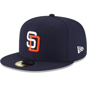 New Era MLB 59FIFTY Cooperstown Authentic Collection Fitted On Field Game Cap Hat (6 7/8, Detroit Tigers Navy Cooperstown)