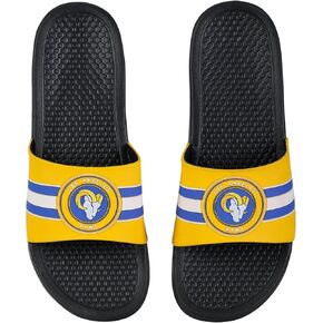 FOCO NFL Raised Stripe Slide Sandal