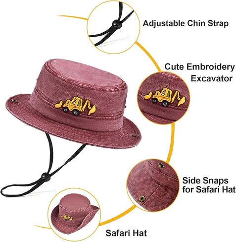 Kids Boys Girls Embroidered Baseball Caps Baby Sun hat Toddler Dinosaur Trucker Hats in Kuwait