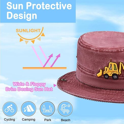 Kids Boys Girls Embroidered Baseball Caps Baby Sun hat Toddler Dinosaur Trucker Hats in Kuwait
